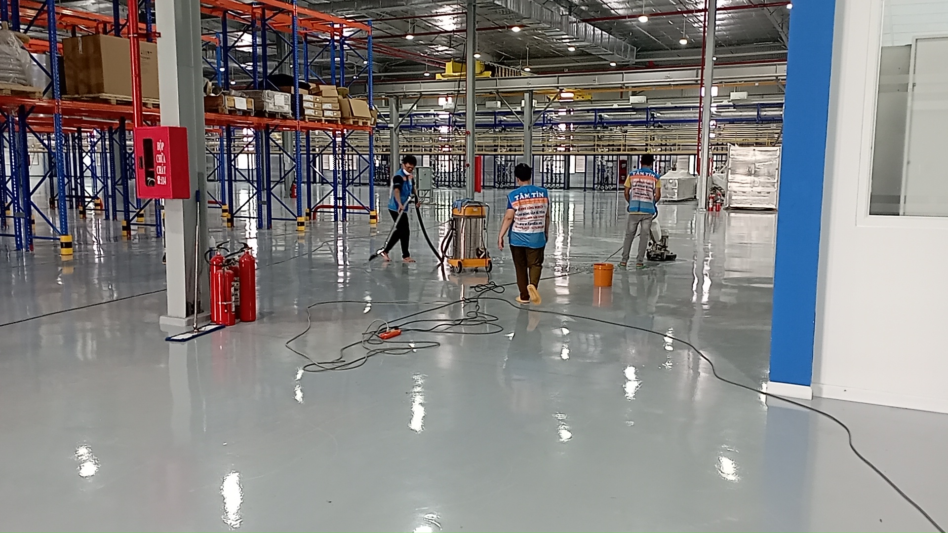 Vệ sinh nhà xưởng