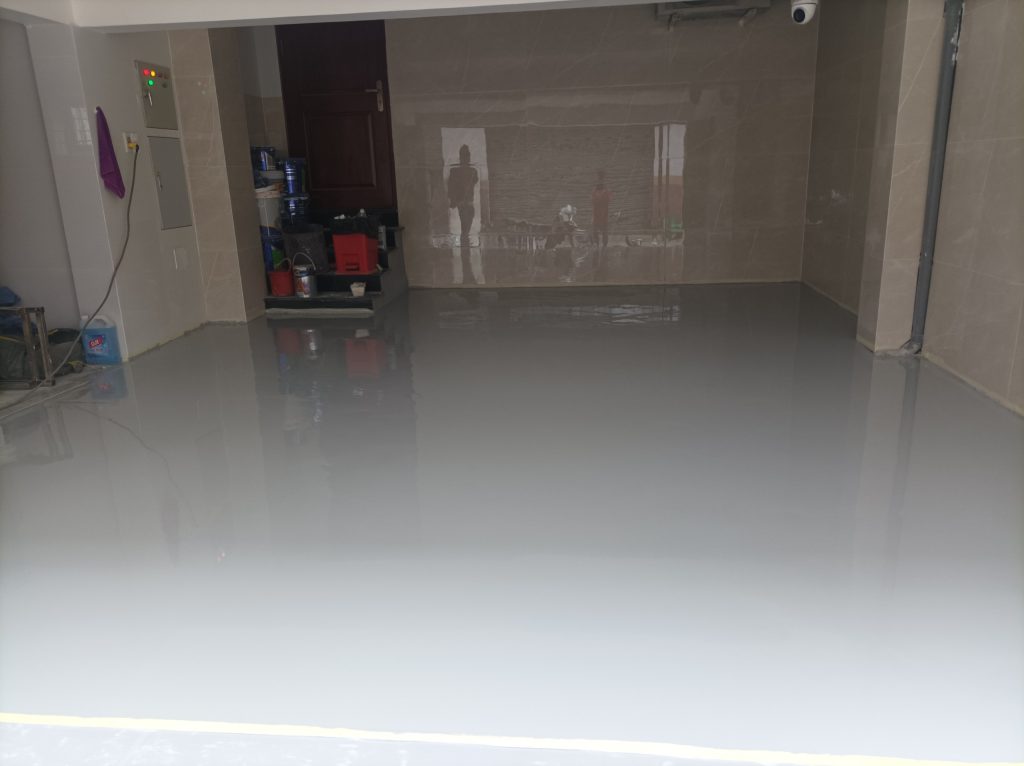 Thi Công Sơn Epoxy Tự San Phẳng